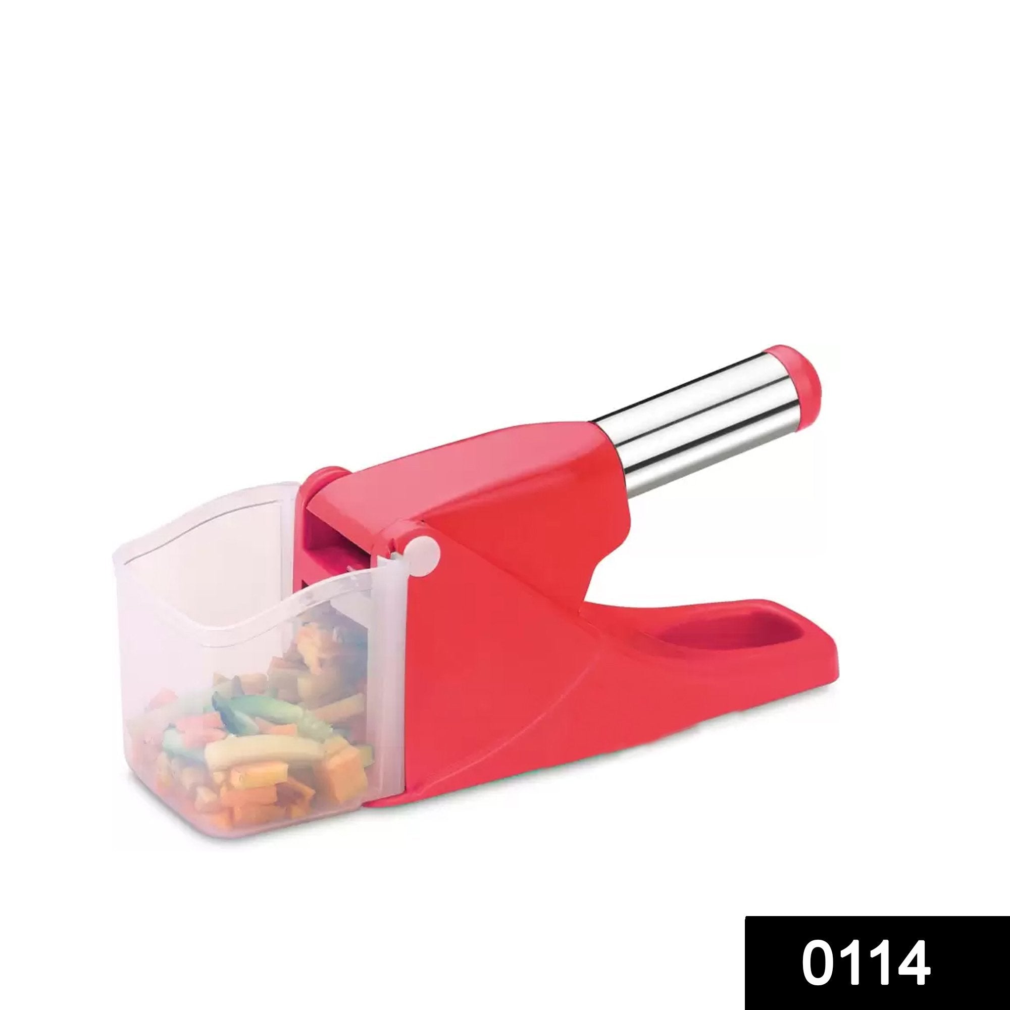 0114 Virgin Plastic French Fry Chipser, Potato Chipser/Potato Slicer with Container - SkyShopy 0114 Virgin Plastic French Fry Chipser, Potato Chipser/Potato Slicer with Container - SkyShopy